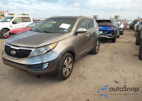 2015 Kia Sportage Ex z USA, uszkodzony, nr VIN KNDPCCACXF7776958